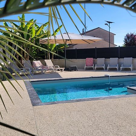 Villa des Oliviers : Sublime villa avec piscine chauffée et privée, terrasse de 185m² Bon-Encontre Exterior foto