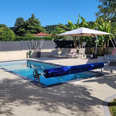 Villa des Oliviers : Sublime villa avec piscine chauffée et privée, terrasse de 185m² Bon-Encontre Exterior foto