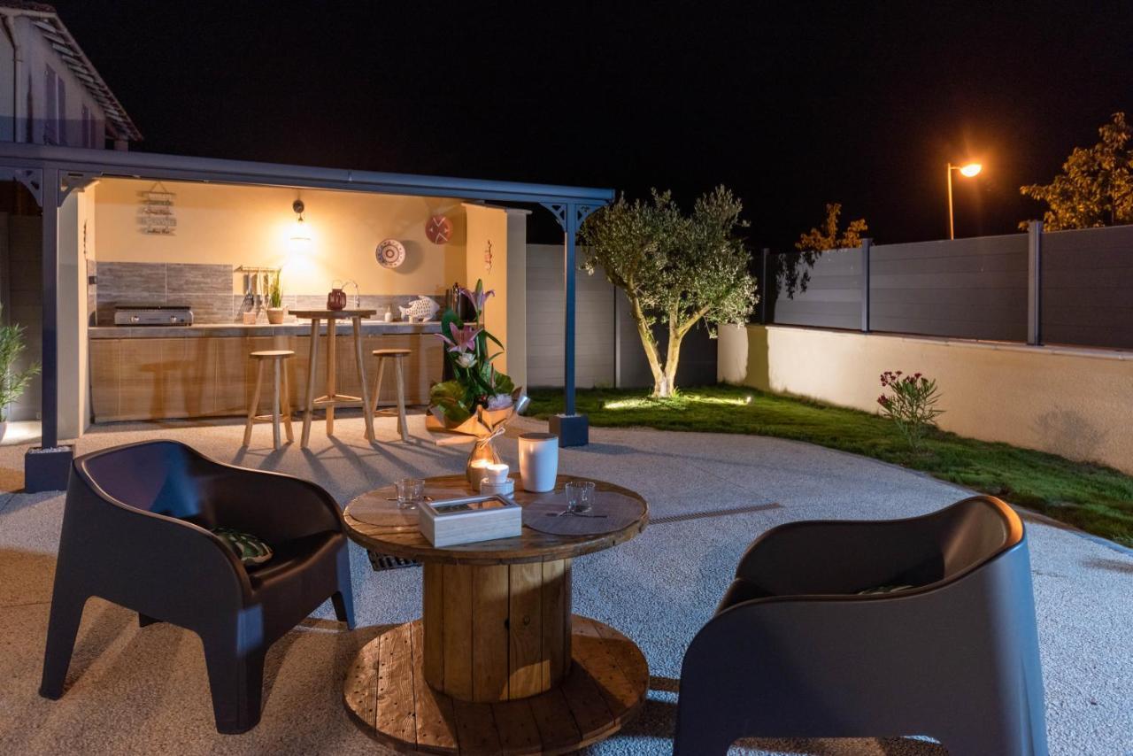 Villa des Oliviers : Sublime villa avec piscine chauffée et privée, terrasse de 185m² Bon-Encontre Exterior foto