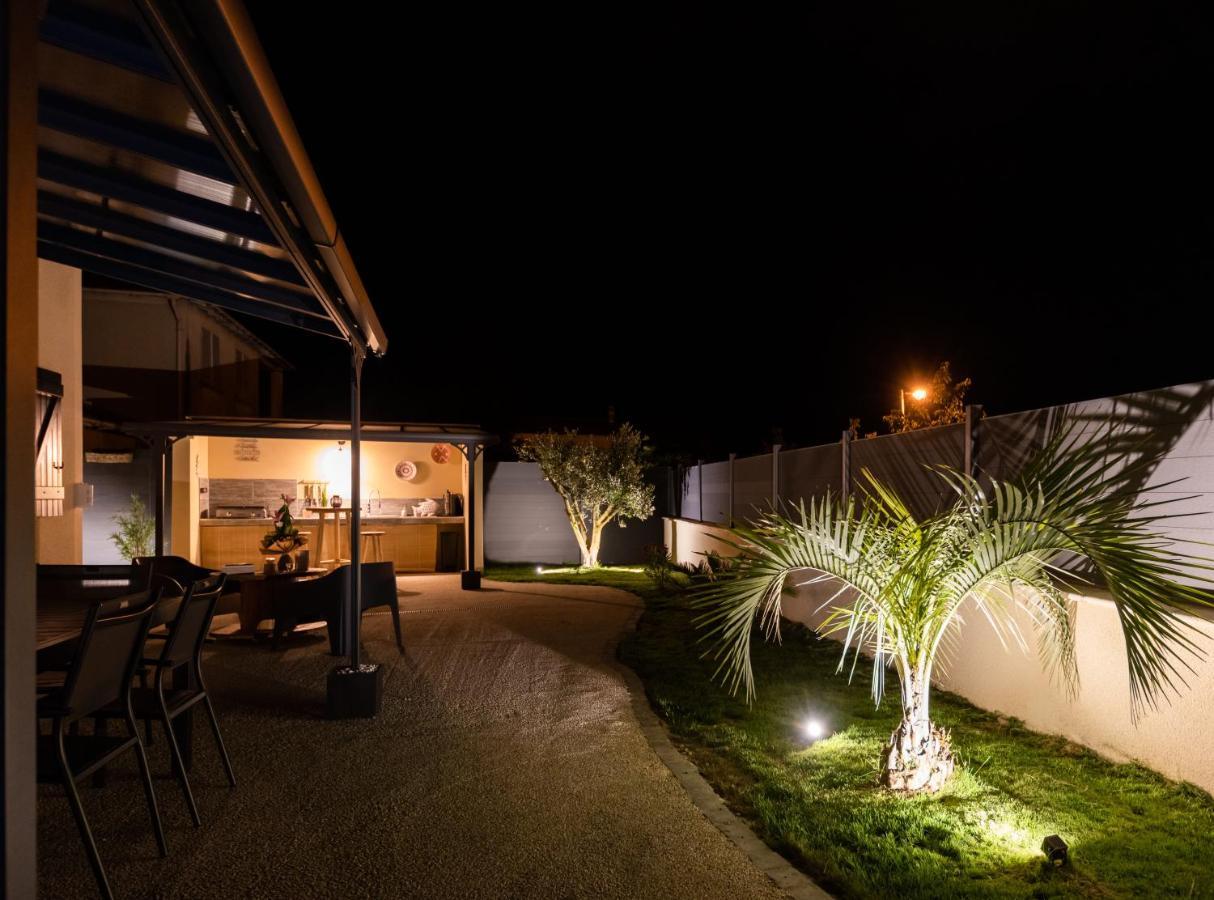 Villa des Oliviers : Sublime villa avec piscine chauffée et privée, terrasse de 185m² Bon-Encontre Exterior foto