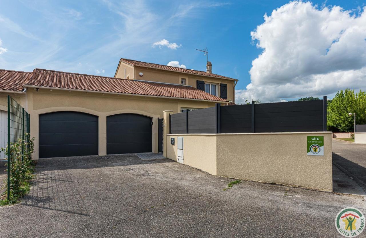 Villa des Oliviers : Sublime villa avec piscine chauffée et privée, terrasse de 185m² Bon-Encontre Exterior foto